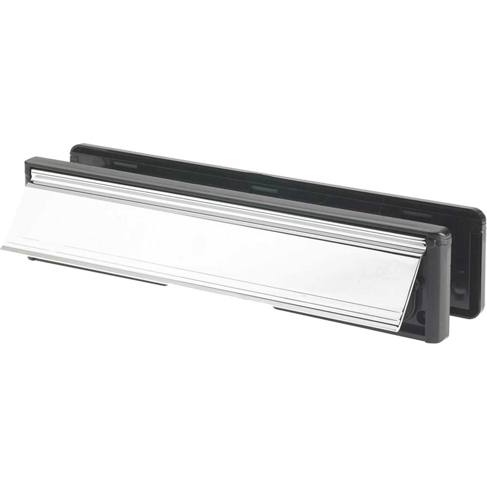 Yale Polished Chrome Visi Letter Plate 300mm / 12"