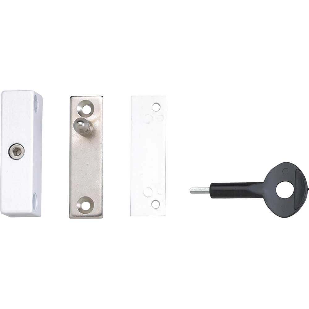 Yale Locks P118 Auto Window Lock White Finish Pack of 1