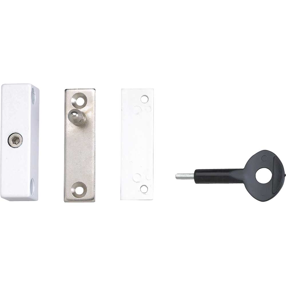 Yale Locks P118 Auto Window Lock Brass Finish Pack of 2