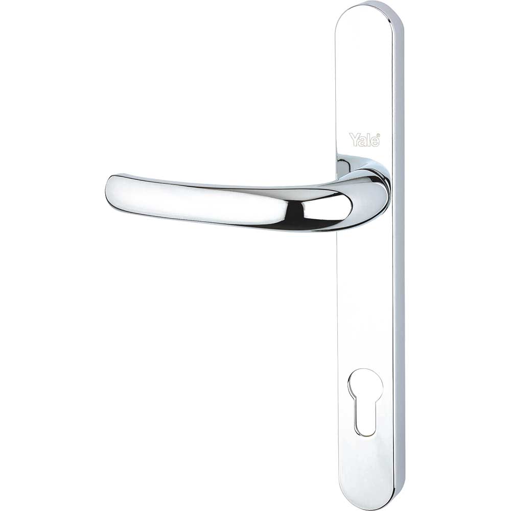 Yale PVC Door Replacement Handle Chrome