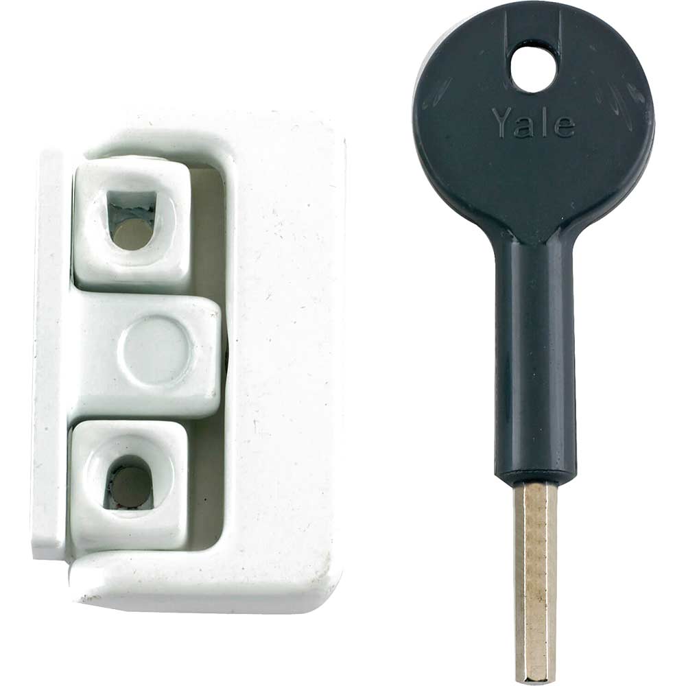 Yale Locks 8K101 Window Latches Multi Pack of 4 Electro Brass