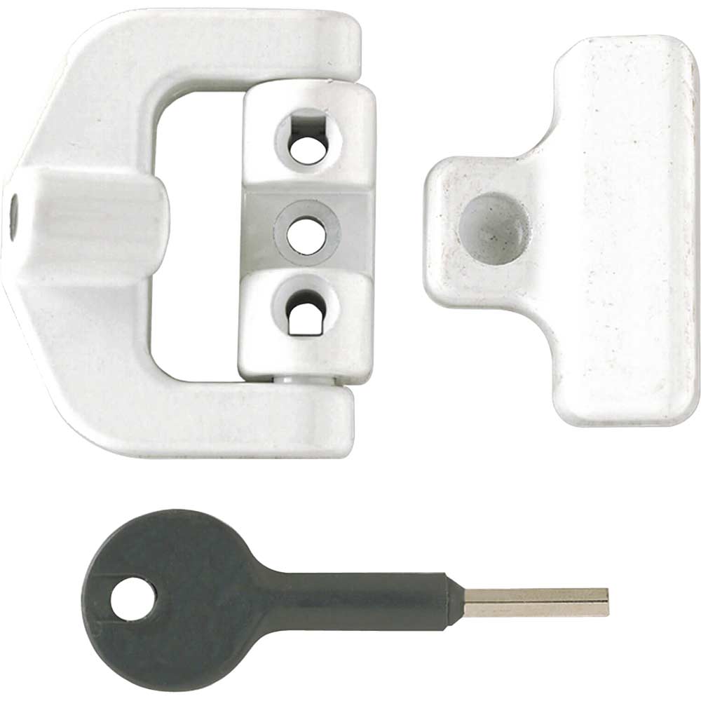Image of Yale Locks 8K123 PVCu Window Lock White Finish