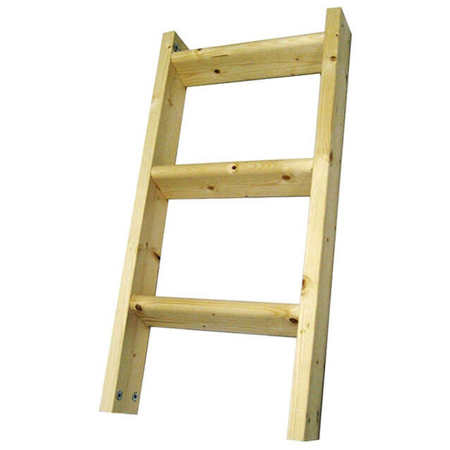 Youngman Eco S Line Wooden 3 Section Folding Loft Ladder Extends 2.8 Metre