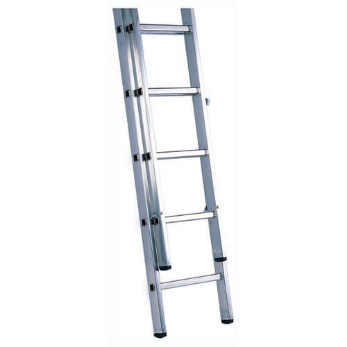 Youngman DIY 100 Aluminium 2 Section Extension Ladder 3.9 - 7.1 Metre