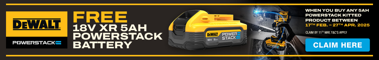 DeWalt Powerstack 5Ah Free Battery Redemption Price Comparisons | Compare The Build