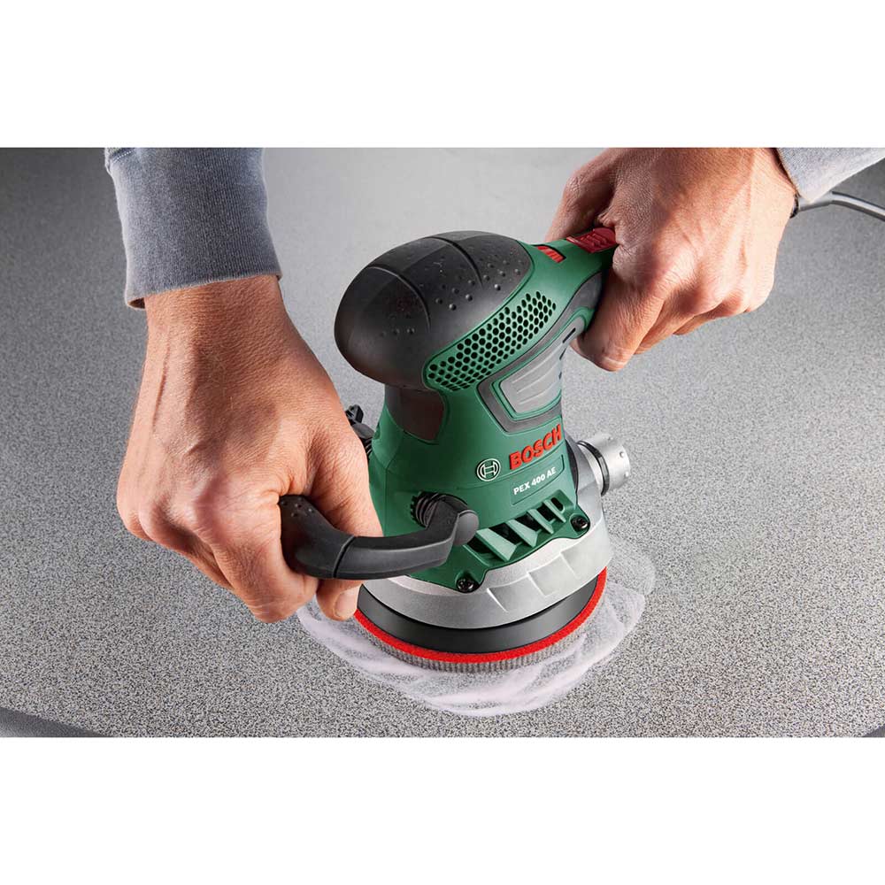 Bosch PEX 400 AE Expert Random Orbit Disc Sander 125mm Disc 350w 240v