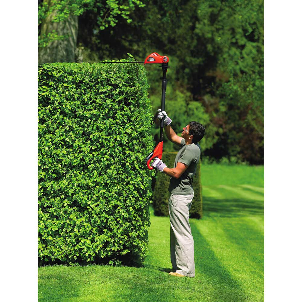 Black & Decker GTC1843L20 18v Cordless Long Reach Articulating Hedge