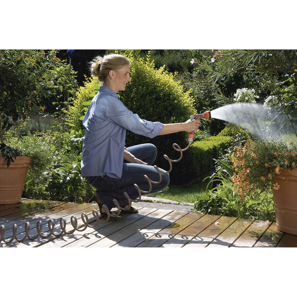 Gardena 10m Spiral Hose Pipe Set