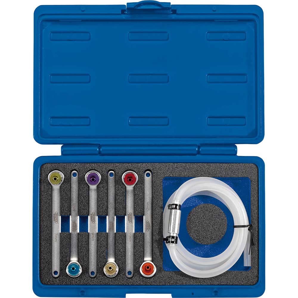 Image of Draper 7 Piece Universal Clutch and Brake Bleeding Kit