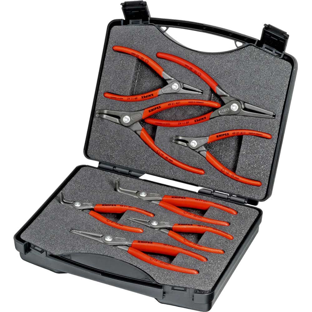 Photo of Knipex 8 Piece Srz Precision Circlip Pliers Set In Case
