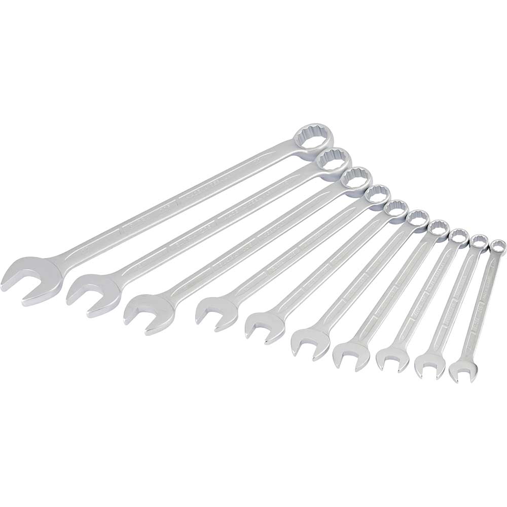 Image of Elora 10 Piece Long Combination Spanner Set