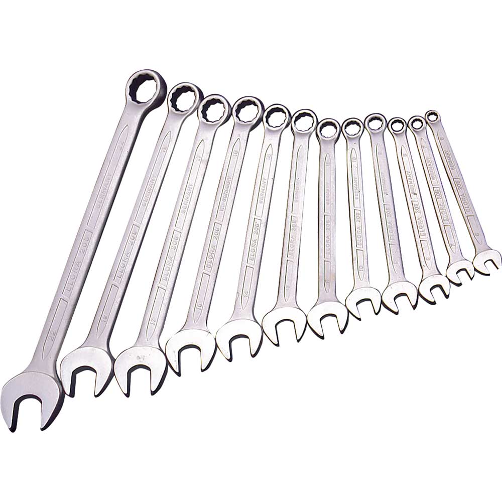 Image of Elora 12 Piece Long Combination Spanner Set