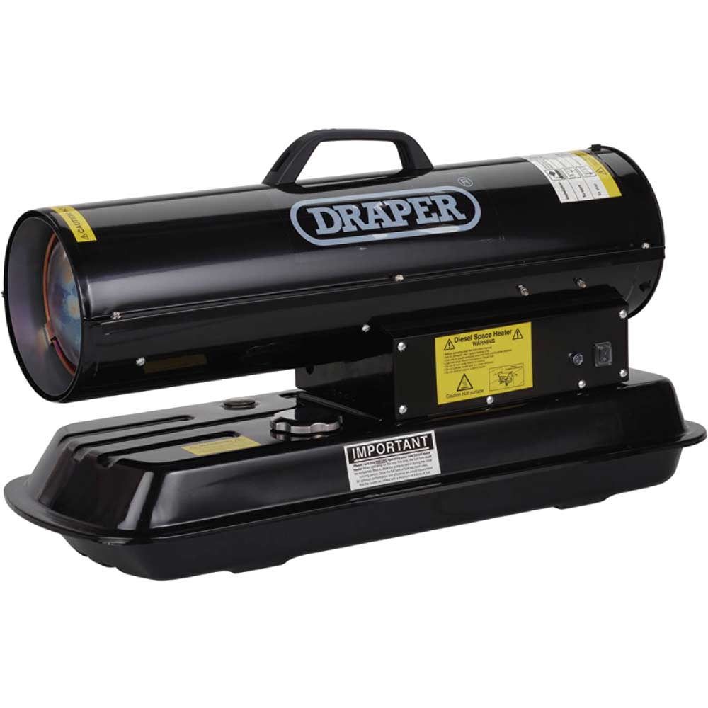 Image of Draper DSH58 Diesel And Kerosene Space Heater 240v