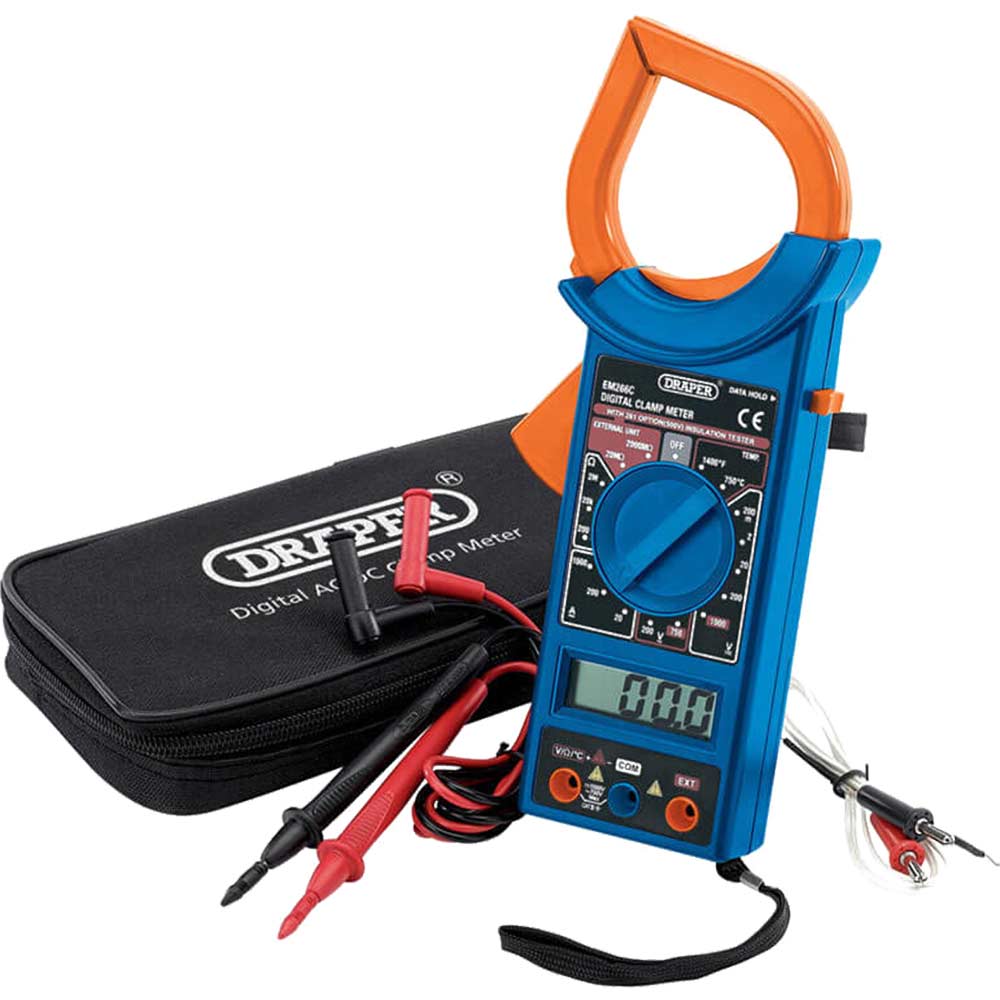Draper DCM1B Autoranging Digital Clamp Meter Automotive Analysers