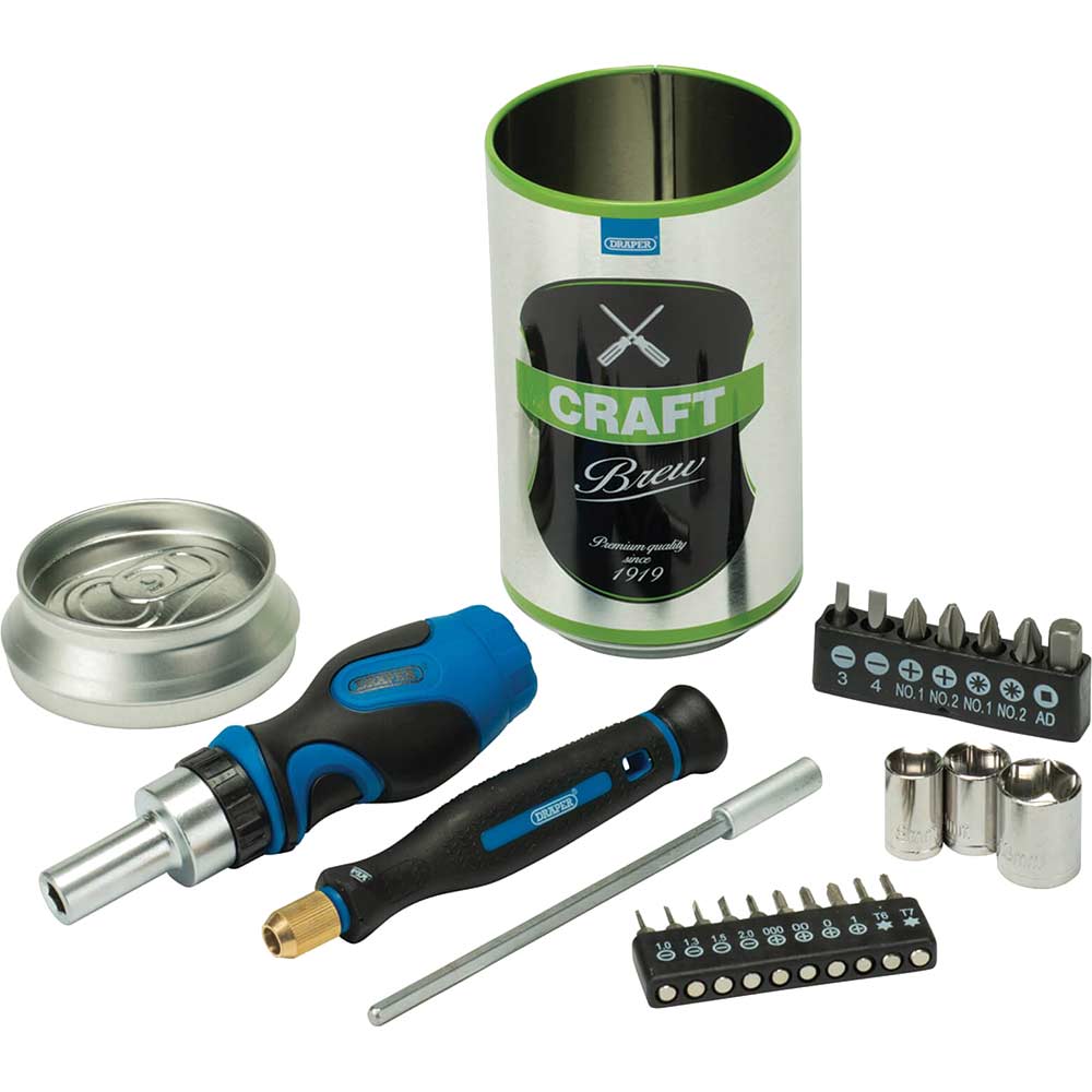 Photo of Draper Craft Brew Beer Can Screwdriver Set