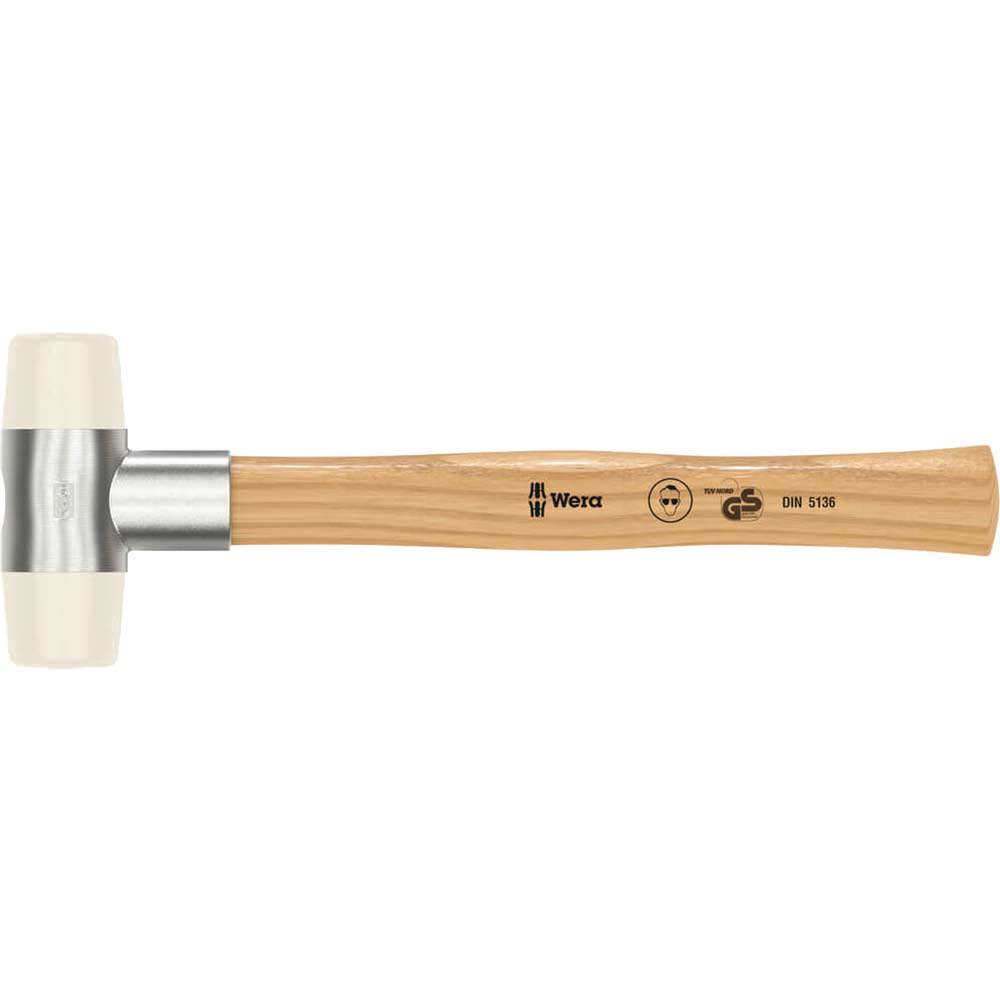 Image of Wera 101 Soft Faced Nylon Head Hammer 40mm