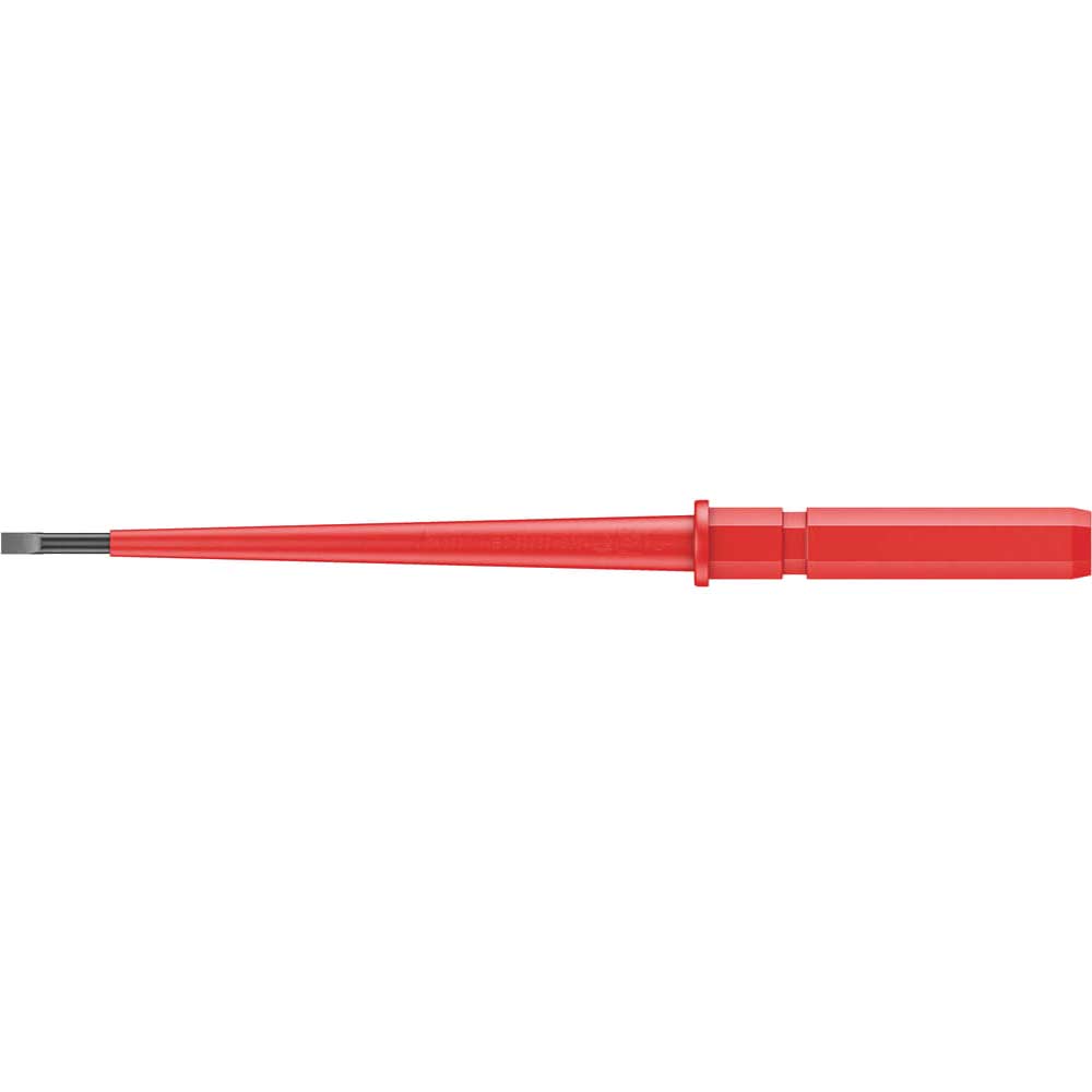 Photo of Wera Kraftform Kompakt 60i Slotted Vde Interchangeable Screwdriver Blade 3mm 154mm