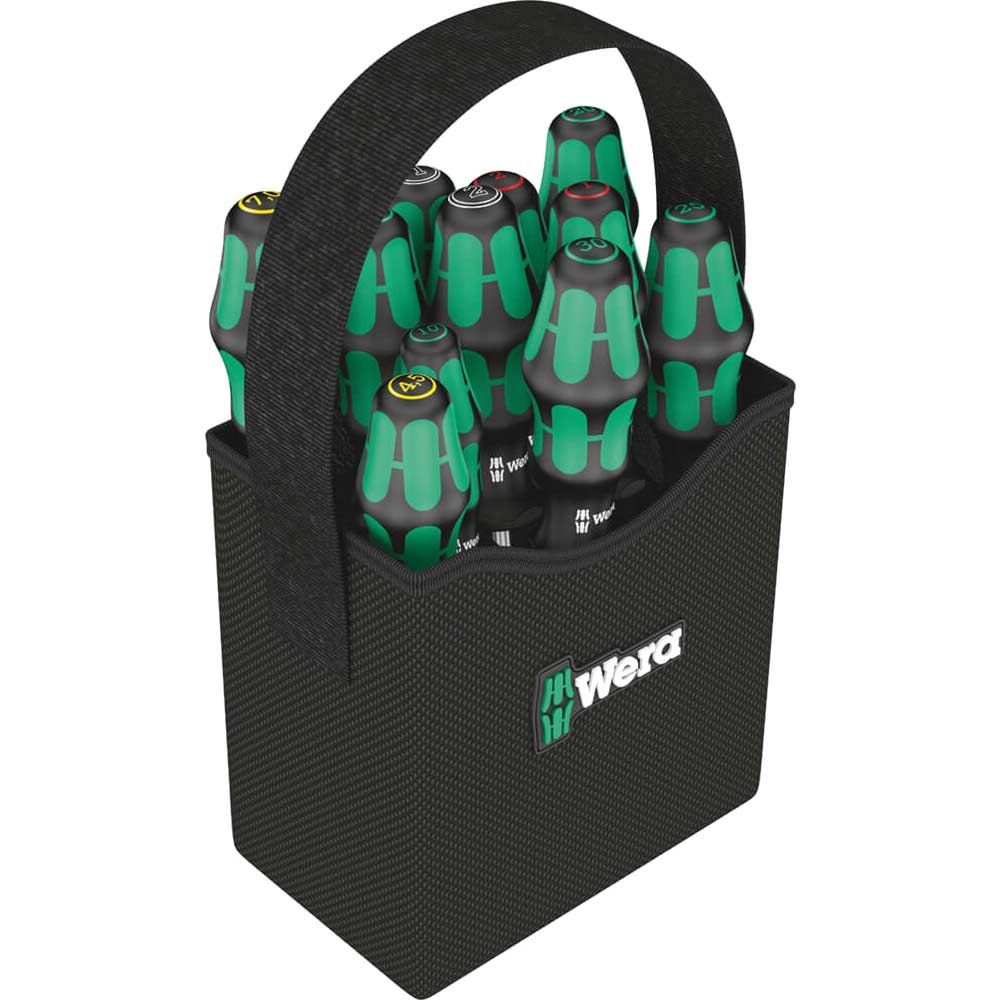 Photo of Wera 12 Piece Kraftform Plus 2go Screwdriver Set