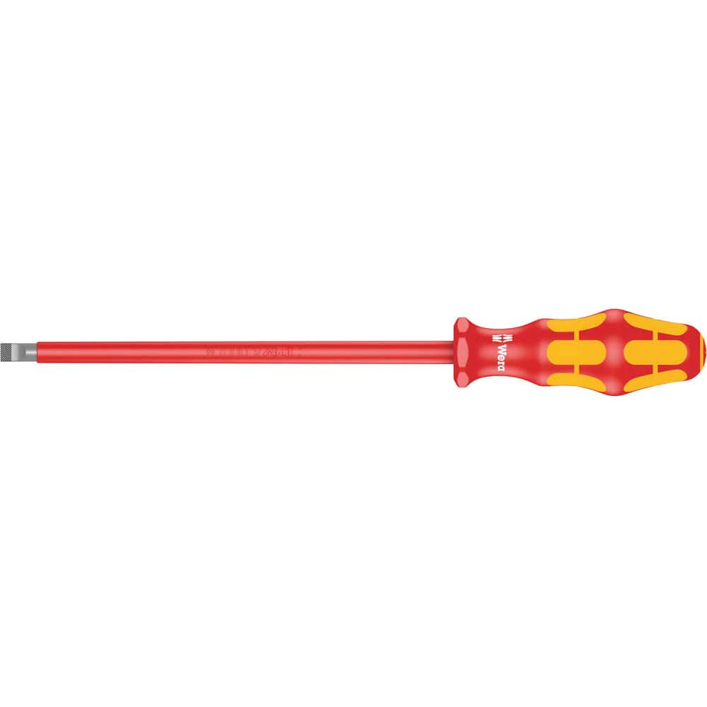 Photo of Wera Kraftform 160i Vde Insulated Parallel Slotted Screwdriver 8mm 200mm