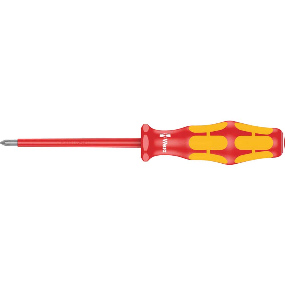 Photo of Wera Kraftform 162i Vde Insulated Phillips Screwdriver Ph0 80mm