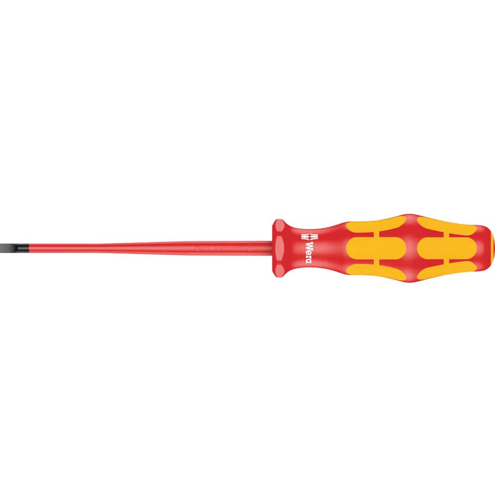 Photo of Wera Kraftform Plus 160is Vde Insulated Slimline Slotted Screwdriver 3.5mm 100mm