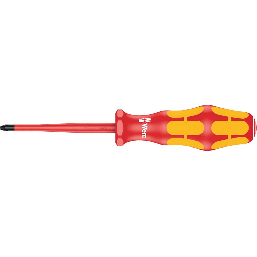 Photo of Wera Kraftform Plus 162is Vde Insulated Slimline Phillips Screwdriver Ph1 80mm