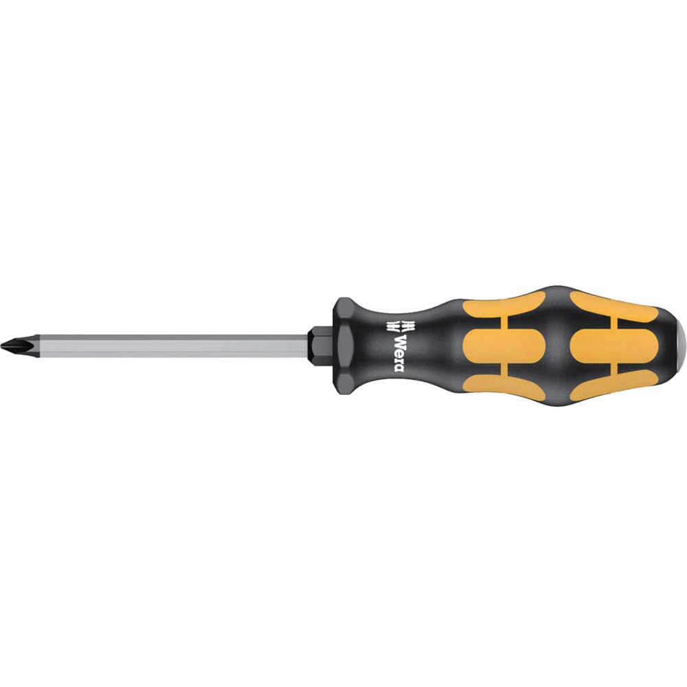 Photo of Wera Kraftform Plus Chisel Drive Phillips Screwdriver Ph2 100mm