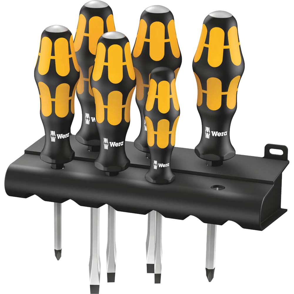 Photo of Wera 6 Piece Kraftform Screwdriver Set
