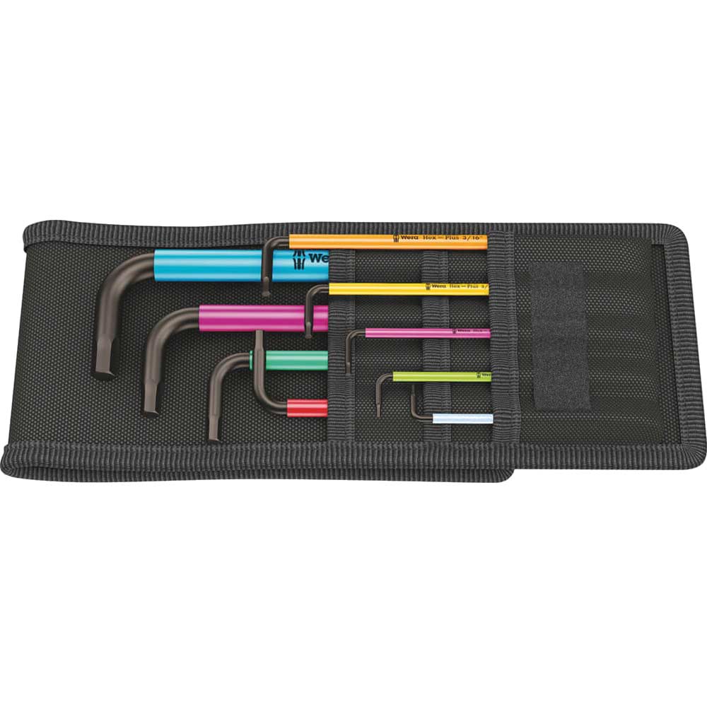 Photo of Wera 950spkl Sz 9 Piece Multicolour Hex Key Set
