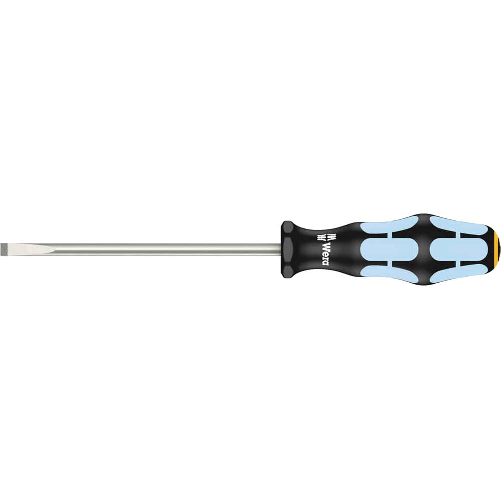 Photo of Wera Kraftform Stainless Steel Parallel Slotted Tip Screwdriver 5.5mm 125mm
