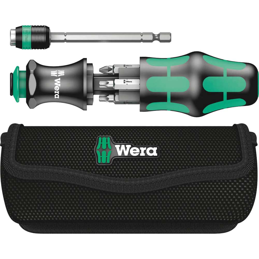 Photo of Wera 8 Piece Kraftform Kompakt 22 Screwdriver Bit Set