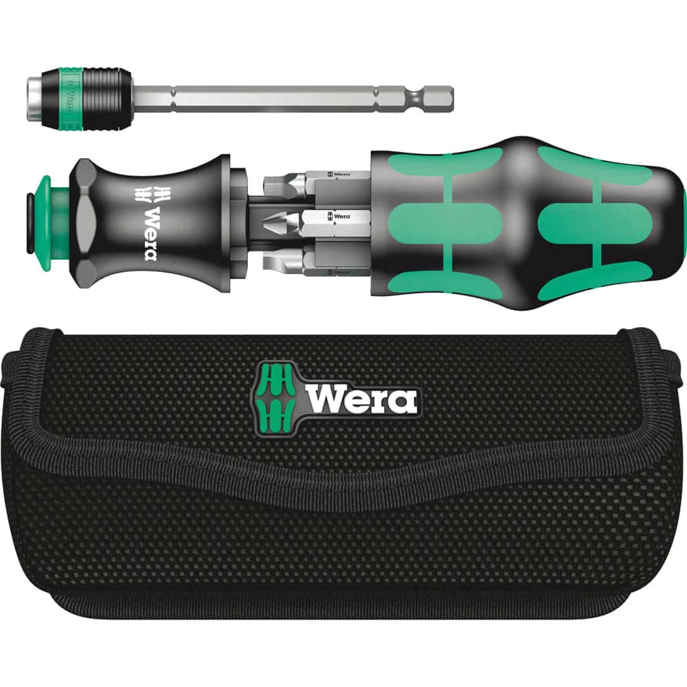 Photo of Wera 8 Piece Kraftform Kompakt 26 Screwdriver Bit Set