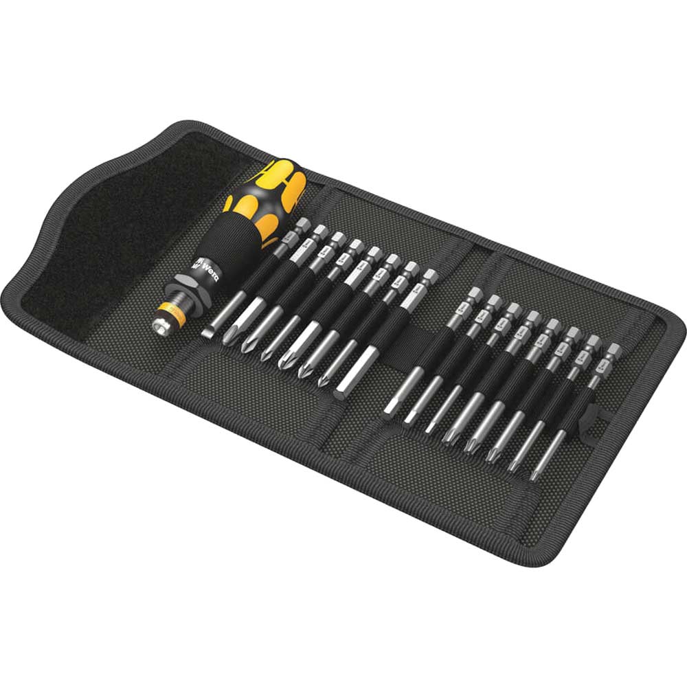 Photo of Wera 17 Piece Kraftform Kompakt 60 Esd Screwdriver Set