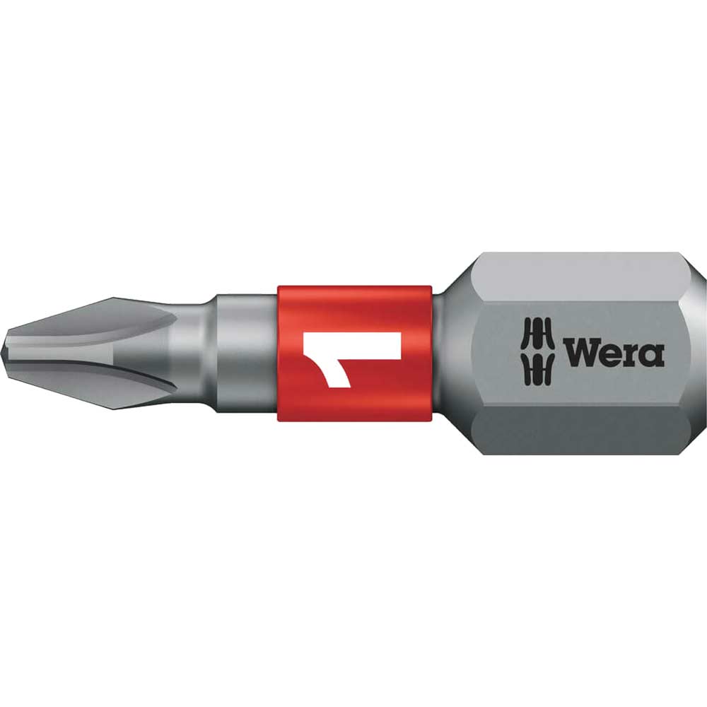 Photo of Wera 851/1 Btz Bitorsion Extra Tough Phillips Screwdriver Bits Ph1 25mm Pack Of 1