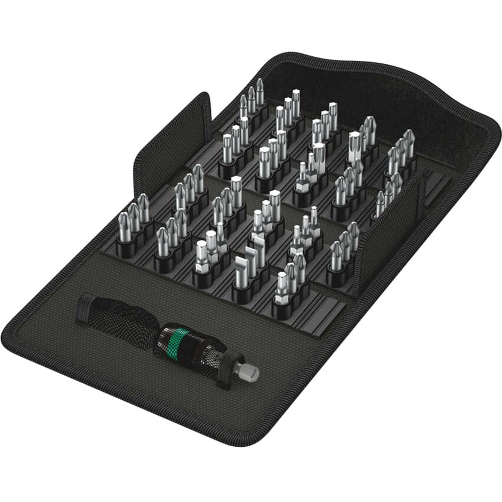 Photo of Wera Rapidaptor 61 Piece Bit Safe Screwdriver Bit Set