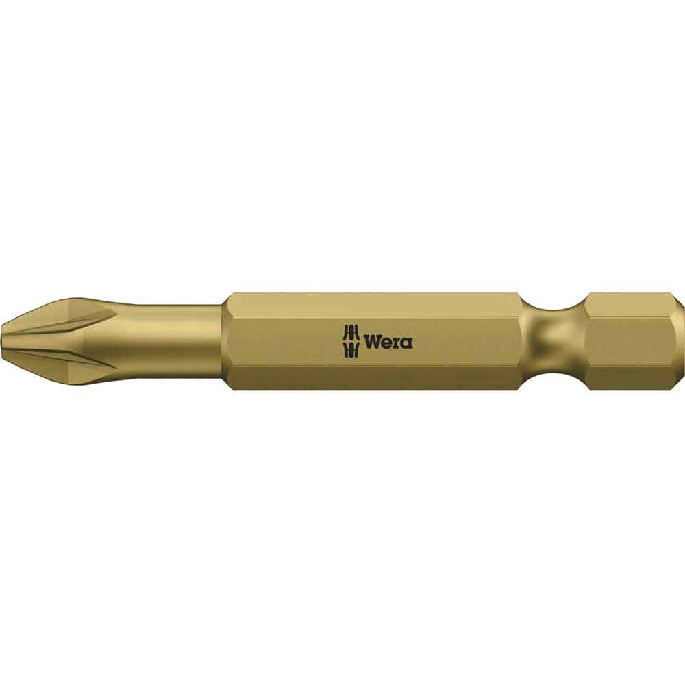 Photo of Wera Torsion Extra Hard Pozi Screwdriver Bits Pz2 50mm Pack Of 1