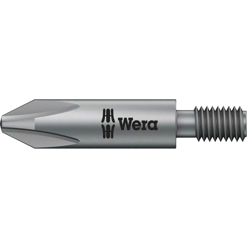 Photo of Wera 851/12 Extra Tough M5 Threaded Drive Phillips Screwdriver Bits Ph2 44.5mm Pack Of 1