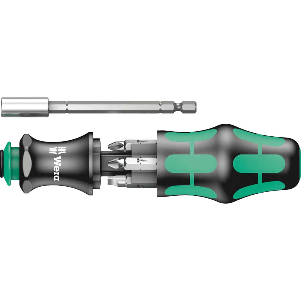Photo of Wera 6 Piece Kk28 Kraftform Kompakt Bit-holding Screwdriver Set