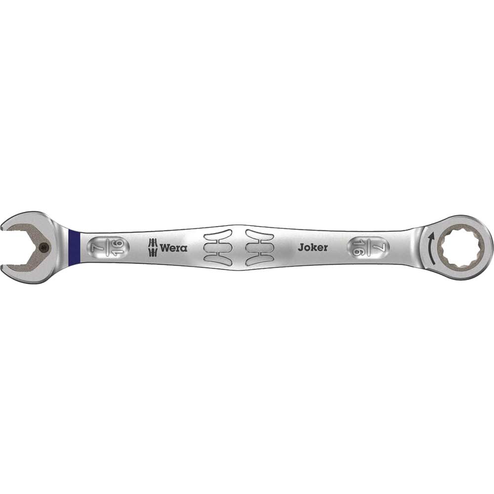 Photo of Wera Joker Ratchet Combination Spanner Imperial 7/16