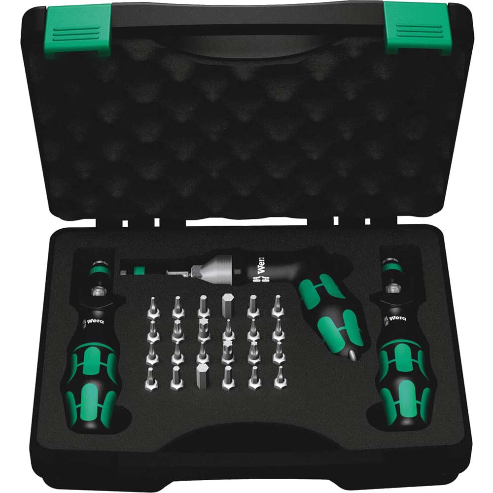 Photo of Wera 7440/41/42 Torque Screwdriver And Bit Set 0.3nm - 6nm