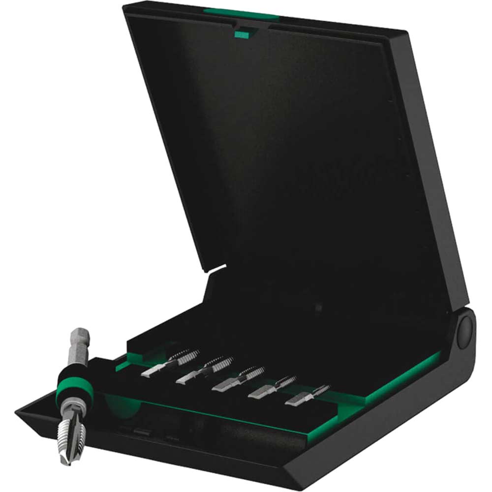 Wera 844/7 7 Piece Rapidaptor Power Tool Tap Set