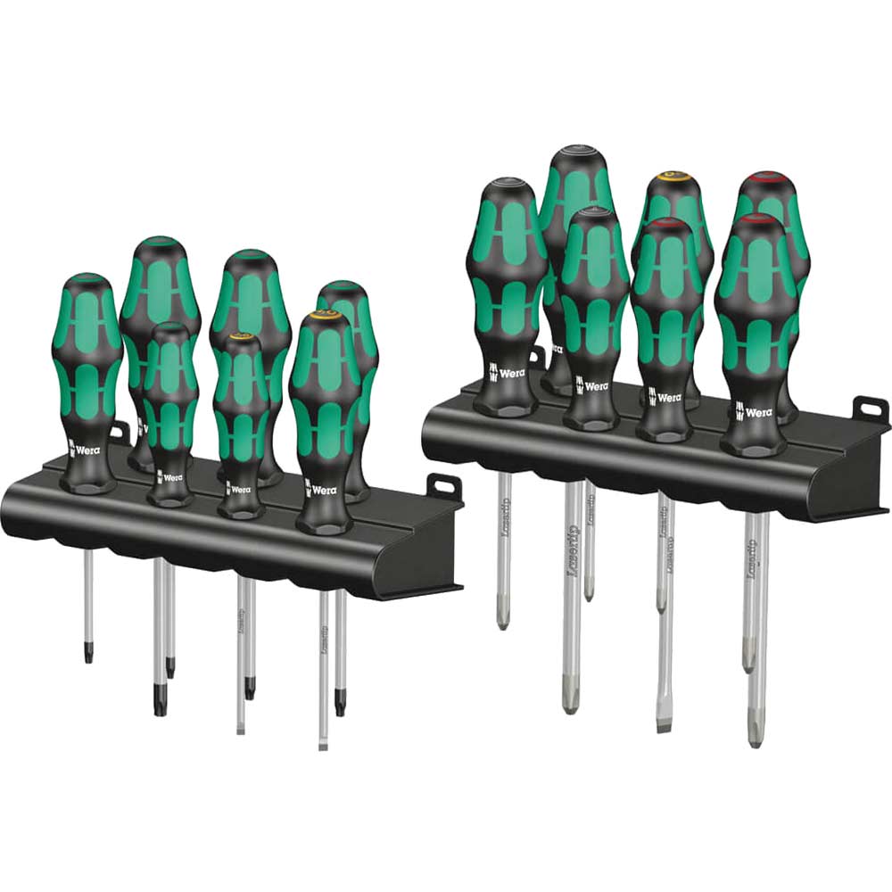 Photo of Wera 14 Piece Kraftform Plus Big Pack 300 Screwdriver Set