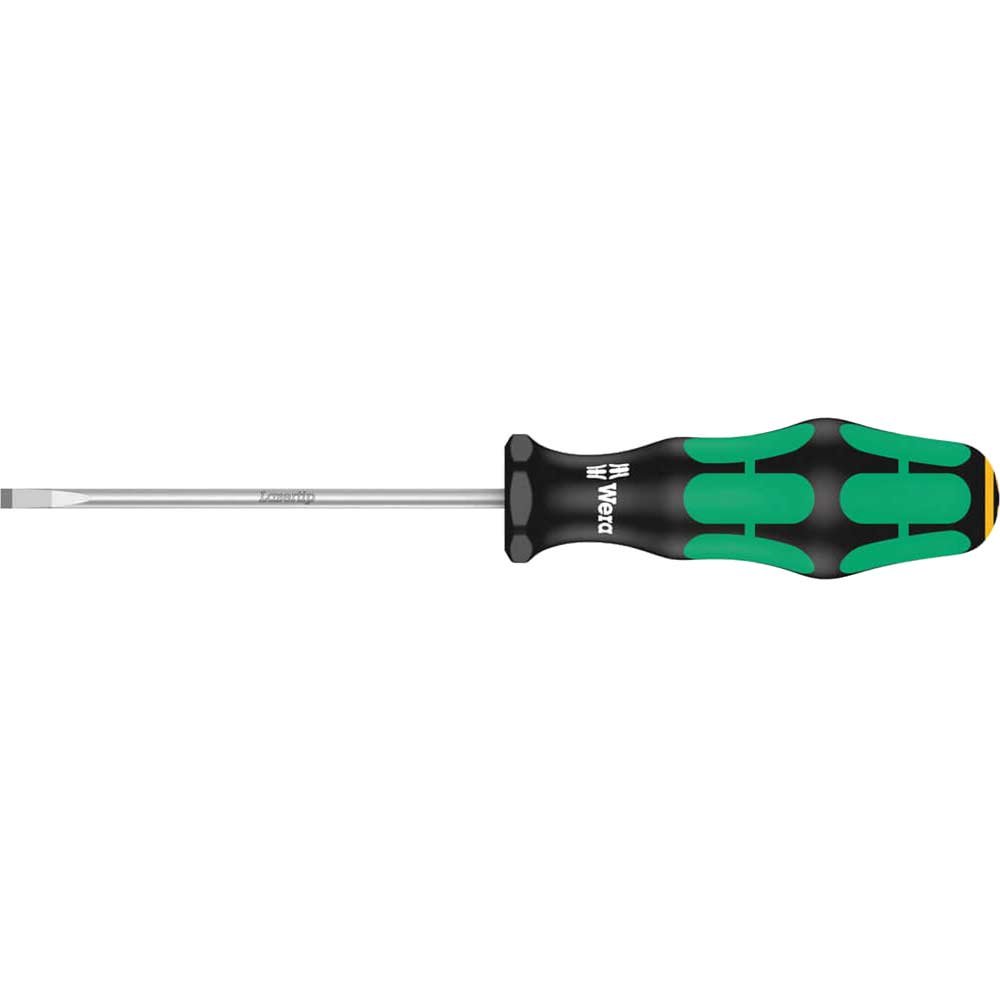 Photo of Wera Kraftform Plus Parallel Slotted Screwdriver 4mm 100mm