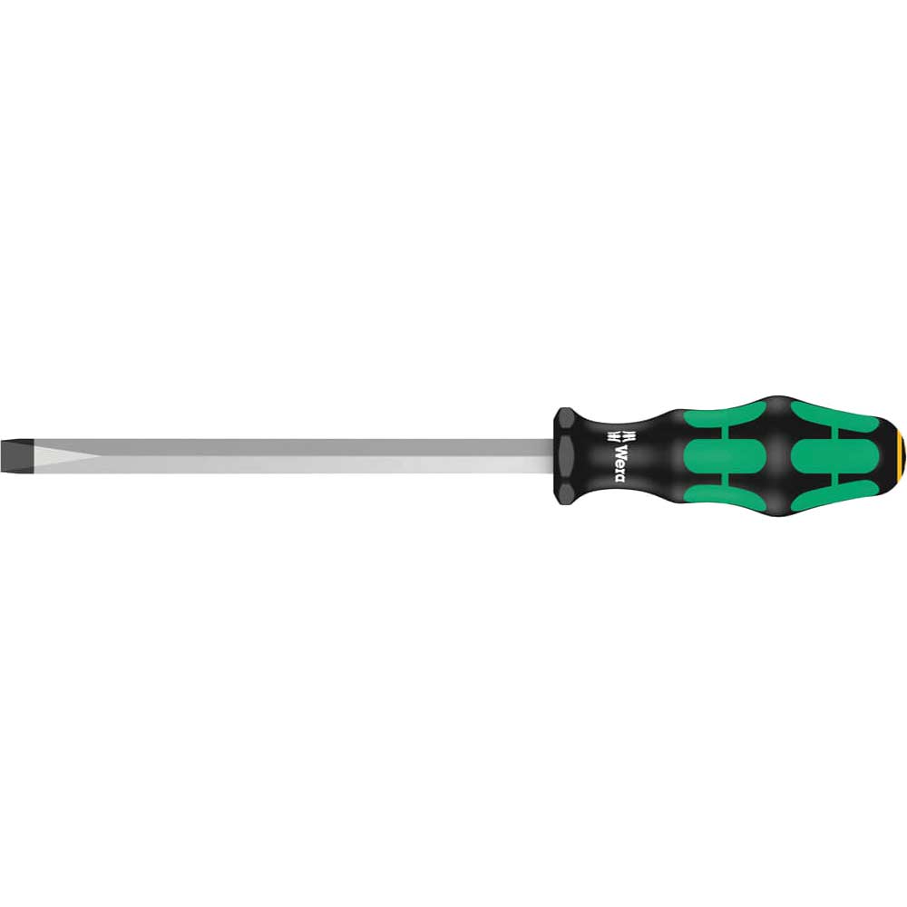 View Wera Kraftform Plus Slotted Screwdriver 10mm 175mm View Wera Kraftform Plus Slotted Screwdriver 10mm 175mm