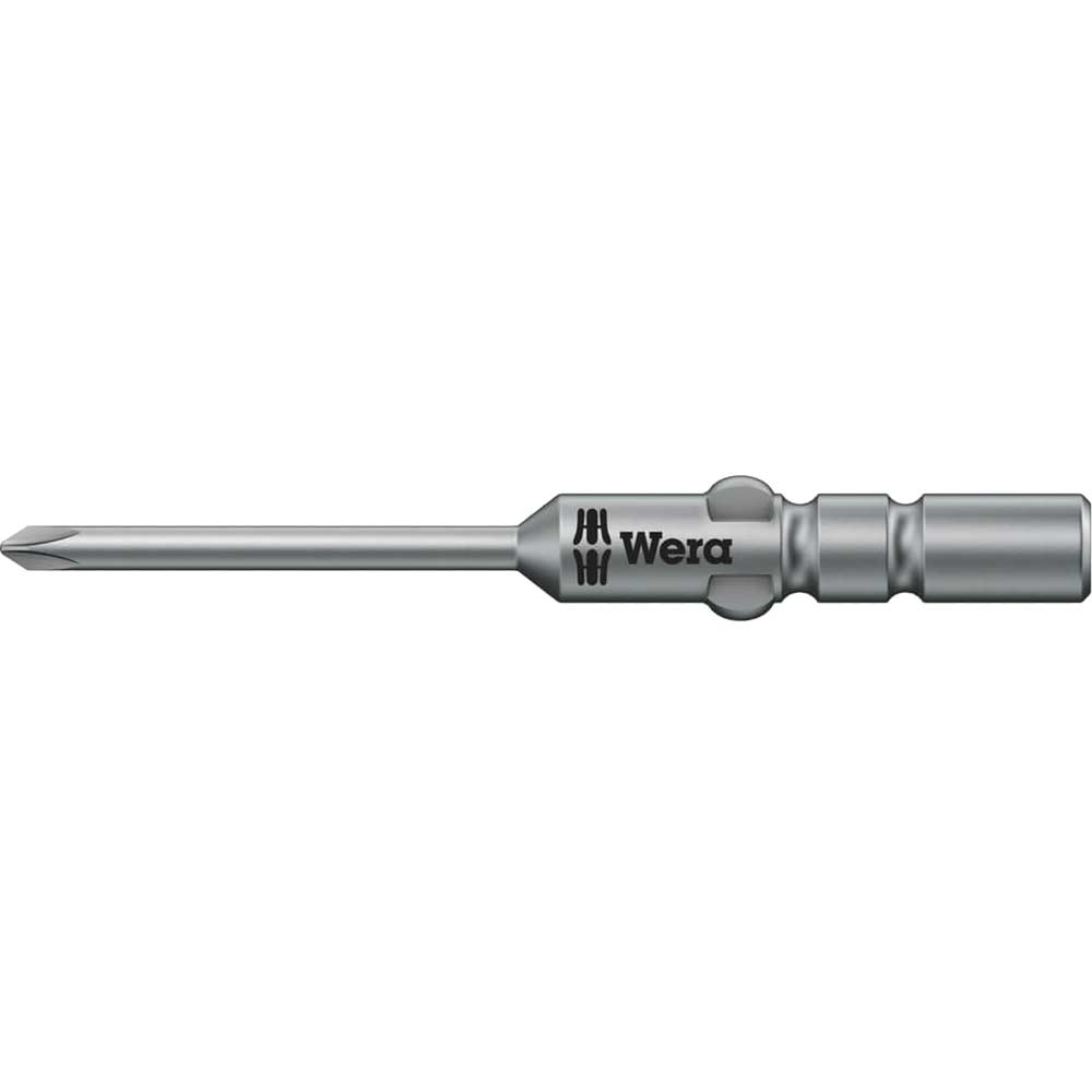 Photo of Wera 851/21 J 4mm Hios Direct Drive Phillips Screwdriver Bits Ph00 40mm Pack Of 1