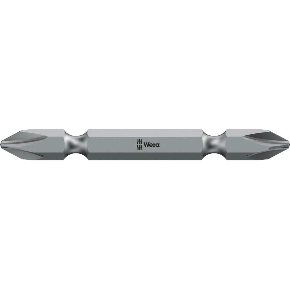 Photo of Wera 851/23 Extra Tough Double Ended Phillips Screwdriver Bits Ph2 65mm Pack Of 1