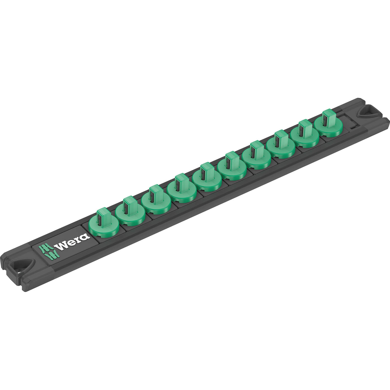 Image of Wera 9600 1/4" Drive Magnetic Socket Rail Twist-To-Unlock 1/4"