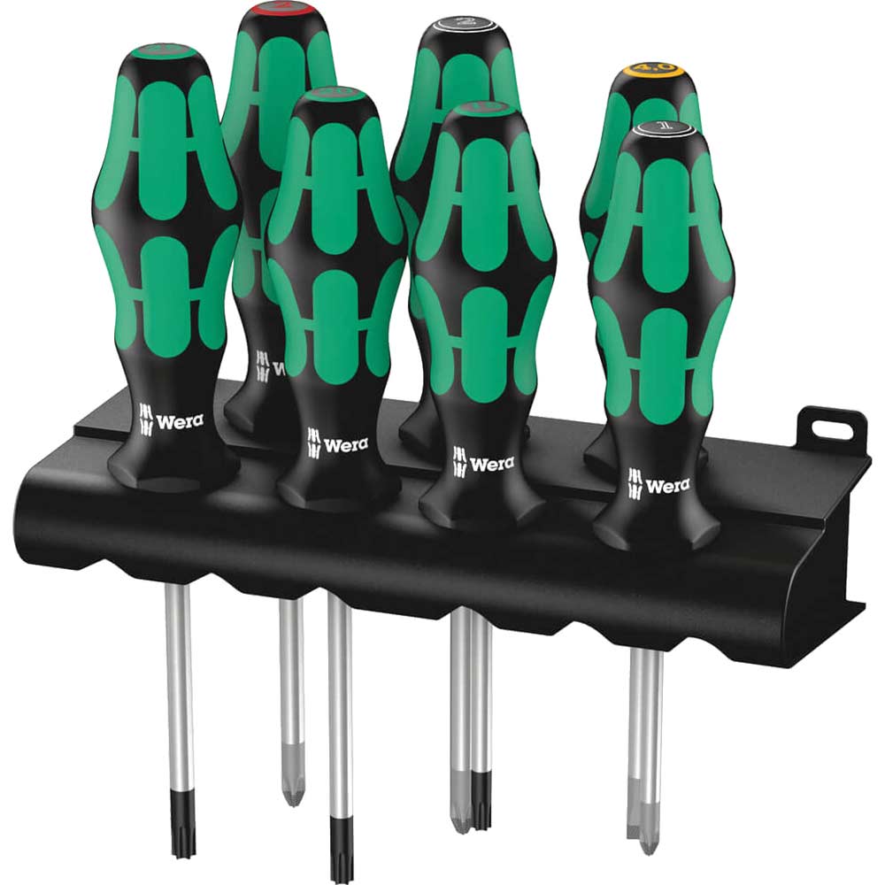 Photo of Wera 7 Piece Kraftform Plus 335/350/367/7 Screwdriver Set