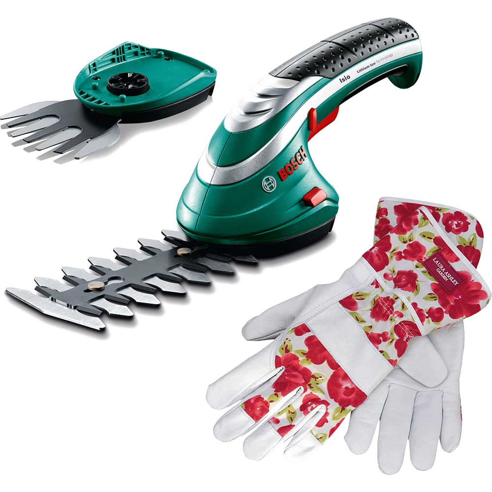 Bosch ISIO III 3.6v Cordless Shape & Edge Laura Ashley Kit