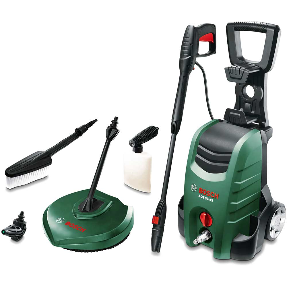 Bosch AQT 3713 Pressure Washer Combi Kit 130 Bar Pressure Washers